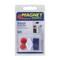 Master Magnetics Magnet Source .625 in. L X .5 in. W Assorted Magnetic Push Pins 6 pc 07507 - alternate 6